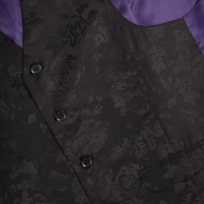 Steve Harvey Mens Floral Classic Fit Suit Vest