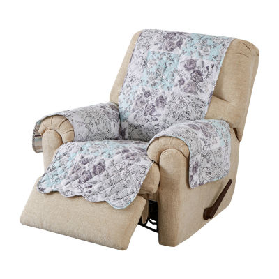 Linery Floral Chair Protector One Size Gray 17$