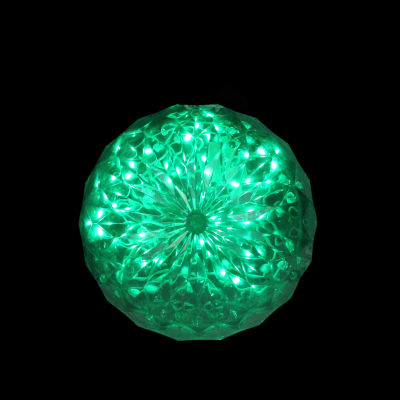 Northlight 6" Led Crystal Sphere Outdoor Decoration Constant String Lights