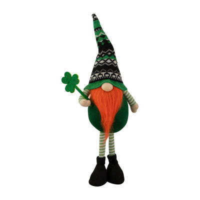 Northlight "20"" Green Leprechaun Boy Standing Figure" St. Patricks Day Gnome