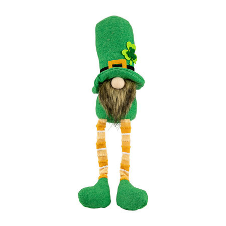 Northlight 17 Leprechaun With Dangly Legs St. Patricks Day Gnome, One Size, Green