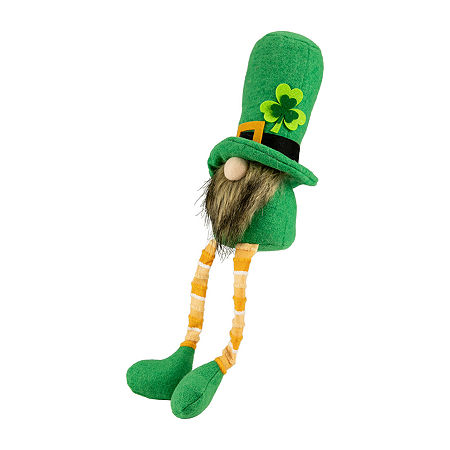 Northlight 17 Leprechaun With Dangly Legs St. Patricks Day Gnome, One Size, Green