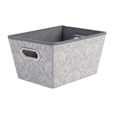 Kennedy International Gray Fabric Storage Boxes