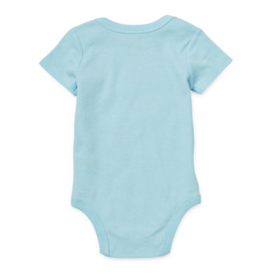 Baby Boys Crew Neck Short Sleeve Dumbo Bodysuit