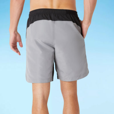 Sports Illustrated Mens Drawstring Waist Swim Trunks