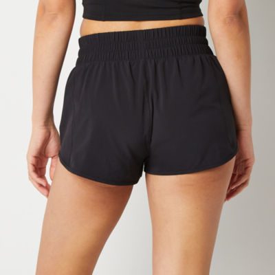 Arizona Womens Active Mid Rise Shortie Short-Juniors