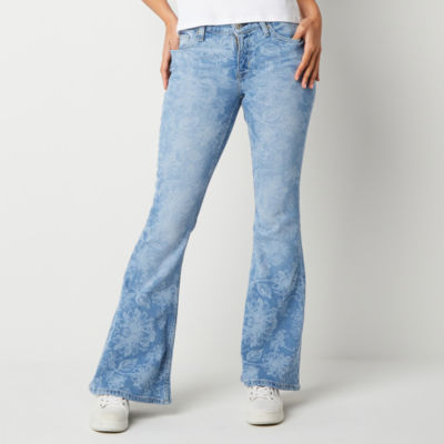 Arizona - Juniors Womens Low Rise Flare Leg Jean