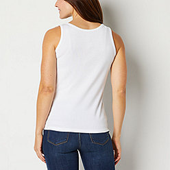 Sleeveless White Tops for Women - JCPenney Sleeveless White Tops for Women - JCPenney