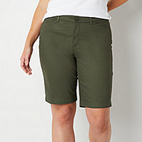 Twill Shorts for Women - JCPenney