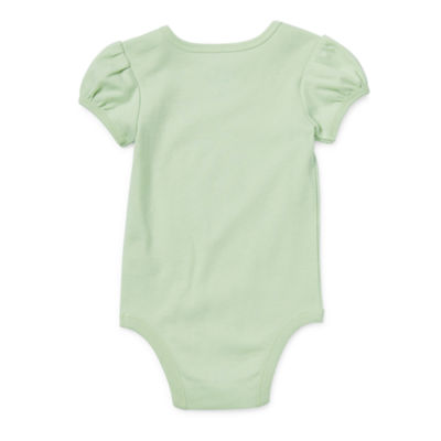 Baby Girls Crew Neck Short Sleeve Bambi Bodysuit