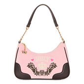Juicy By Juicy Couture Jet Set Shoulder Bag, Color: Liquorice