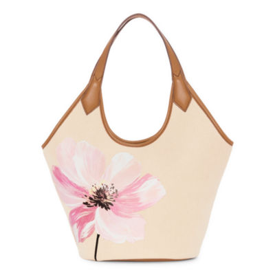 Liz Claiborne Sasha Canvas Tote Bag