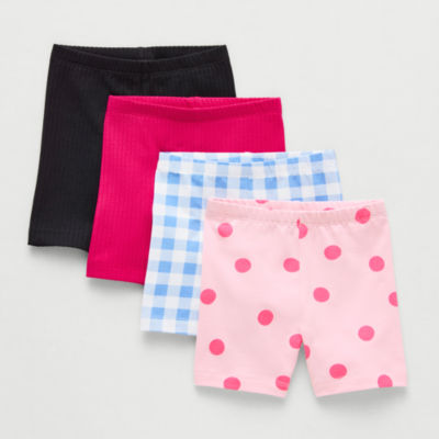 Okie Dokie Toddler & Little Girls 4-pc. Bike Short