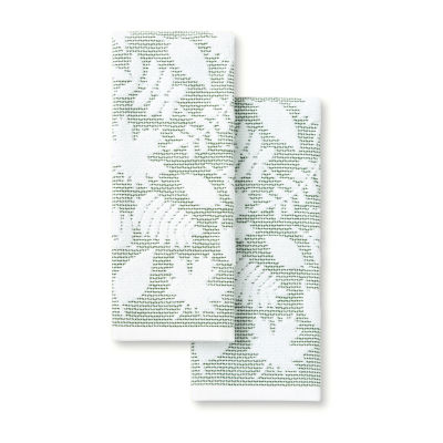 Martha Stewart Woodland Harvest Leaves 2-pc. Kitchen Towel Set