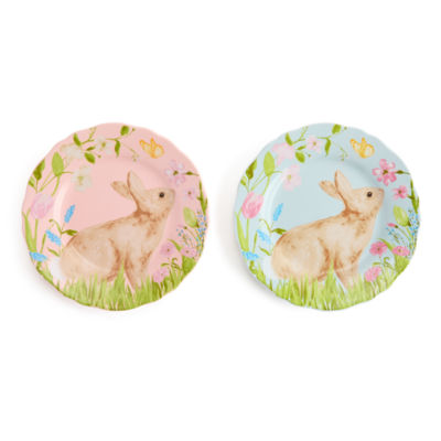 Layerings Easter Bunny 4-pc. Salad Plate