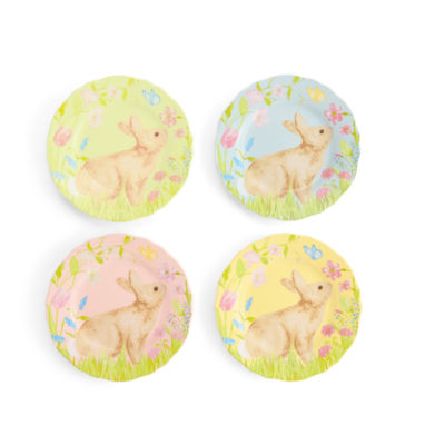 Layerings Easter Bunny 4-pc. Salad Plate