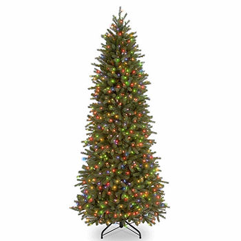 National Tree Co. White Iridescent Tinsel 6 Foot Christmas Tree