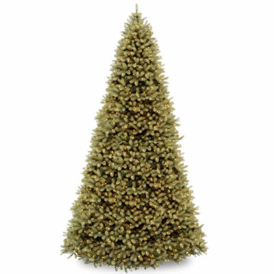 National Tree Co. Downswept Douglas Fir Hinged 12 Foot PreLit Fir