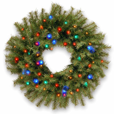 National Tree Co. Norwood Fir Indoor Outdoor Christmas Wreath