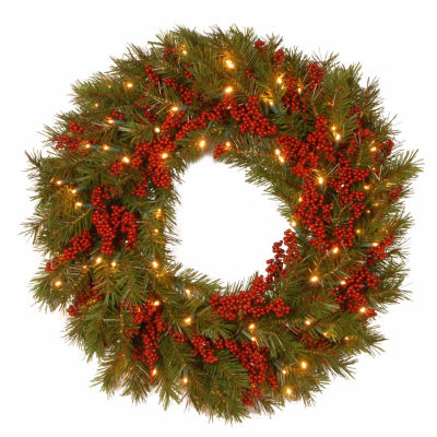 National Tree Co. Valley Pine Indoor Outdoor Christmas Wreath