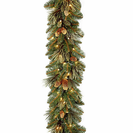 National Tree Co. Carolina Pine Indoor Outdoor Christmas Garland, One Size, Green