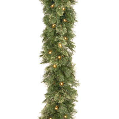 National Tree Co. Wispy Willow Indoor Outdoor Christmas Garland