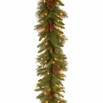 National Tree Co. Pine Cone Indoor Outdoor Christmas Garland