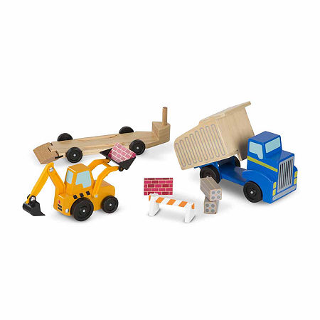 Melissa & Doug Dump Truck & Loader, One Size, Multiple Colors