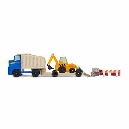 Melissa & Doug Dump Truck & Loader, One Size, Multiple Colors