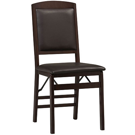 Kiera Folding Chair - Set Of 2, One Size, Black