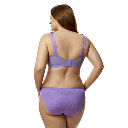 Elila Super Curves Full Coverage Softcup Bra 1305, J, Purple