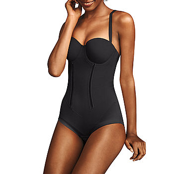 Maidenform Firm Control Easy up Strapless Body Shaper 1256 Black 40d
