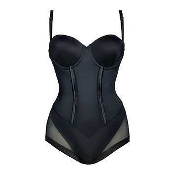 Maidenform womens Sexy Strapless Convertible Bodybriefer, Black W/Body  Beige Lining, 36B : : Clothing, Shoes & Accessories