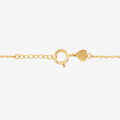 14K White Gold Charm Bracelet - JCPenney