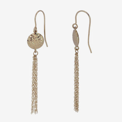 14K Gold Drop Earrings