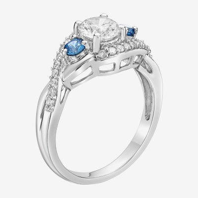 Jcpenney blue diamond on sale ring