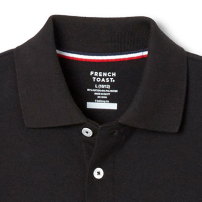 French Toast Little & Big Boys Short Sleeve Polo Shirt