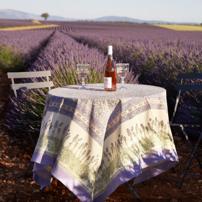 Couleur Nature Lavender Tablecloth