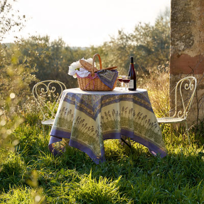 Couleur Nature Lavender Tablecloth