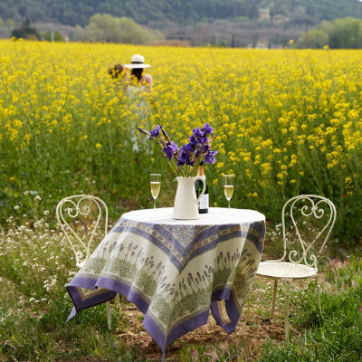 Couleur Nature Lavender Tablecloth