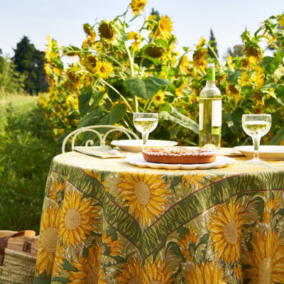 Couleur Nature Sunflower Tablecloth