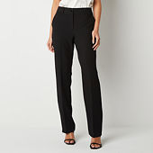 Liz Claiborne Emma Womens Mid Rise Slim Pant - JCPenney