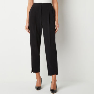Worthington Relaxed Fit Tapered Trouser, Color: Black - JCPenney