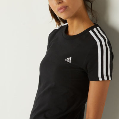 adidas Essentials 3 Stripes Tee