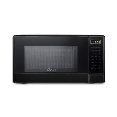 Commercial Chef 1.1-Cu. Ft. Countertop Microwave - Black CHCM11100B, Color: Black - JCPenney