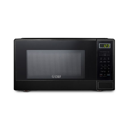 Commercial Chef 1.1-Cu. Ft. Countertop Microwave - Black, One Size, Black