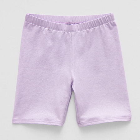 Thereabouts Little & Big Girls Shine 6" Bike Short, 3x-large (22.5) Plus, Purple