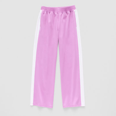 Xersion Little & Big Kid Girls Quick Dry Mid Rise Regular Fit Wide Leg Track Pant