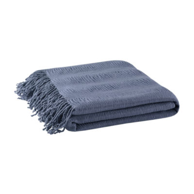 INK+IVY Reeve Ruched Throw