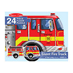 Melissa & Doug Giant Fire Truck Floor (24 Pc)